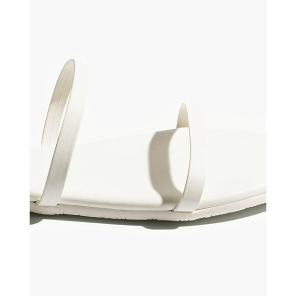 Tkees Gemma Leather Sandal Coconut Cream - 6 - Picture 5 of 7